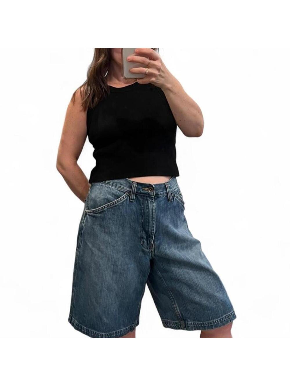 Gap Carpenter Denim Jorts Size 34